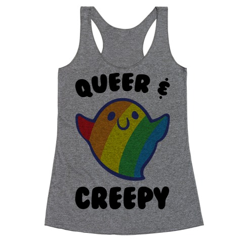 Queer & Creepy Racerback Tank Top