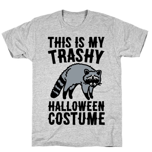 This Is My Trashy Halloween Costume Raccoon T-Shirt