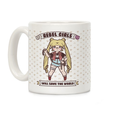 Rebel Girls Moon Coffee Mug