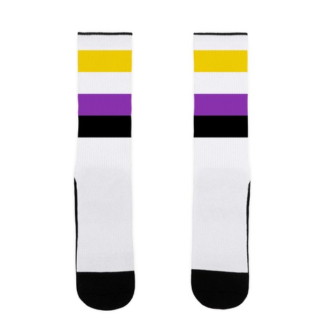 Non Binary Pride Flag Sock