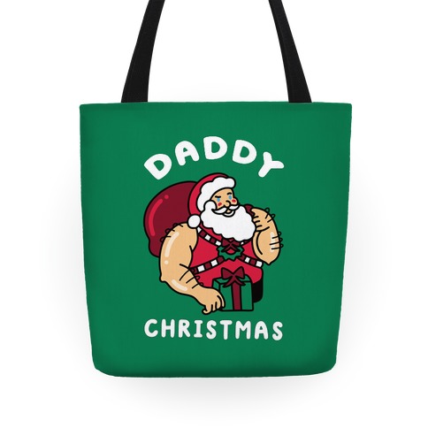 Daddy Christmas Tote