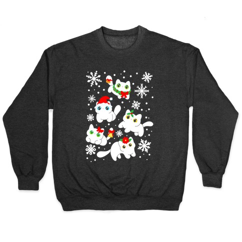 Christmas Cats Pattern Pullover