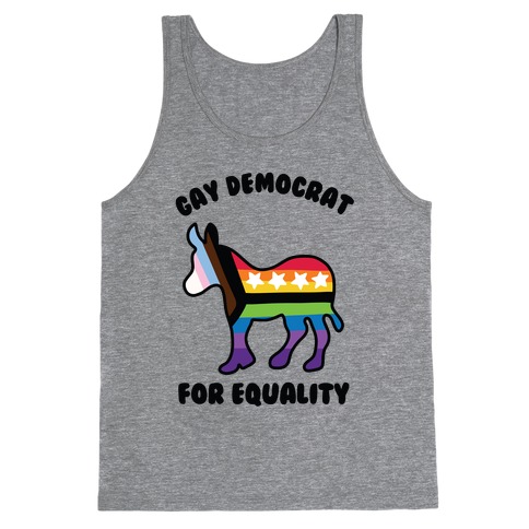 Gay Democrat Tank Top