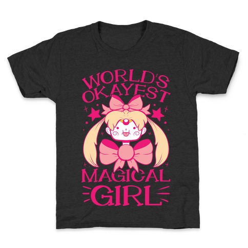 World's Okayest Magical Girl Kids T-Shirt