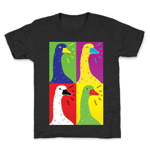 Goose Pop Art Kids T-Shirt