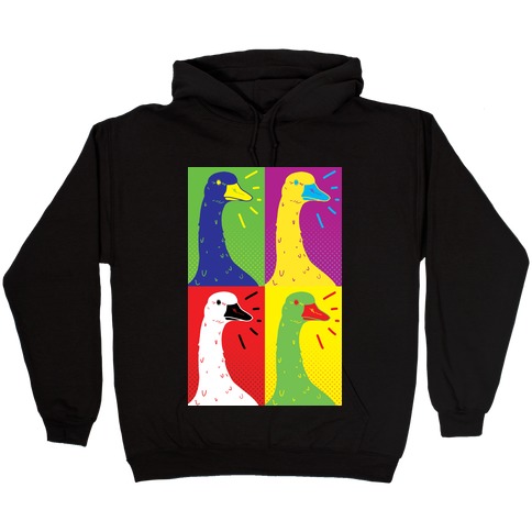Goose Pop Art Hooded Sweatshirt