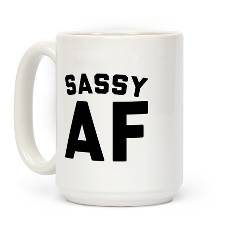 Sassy mug hot sale