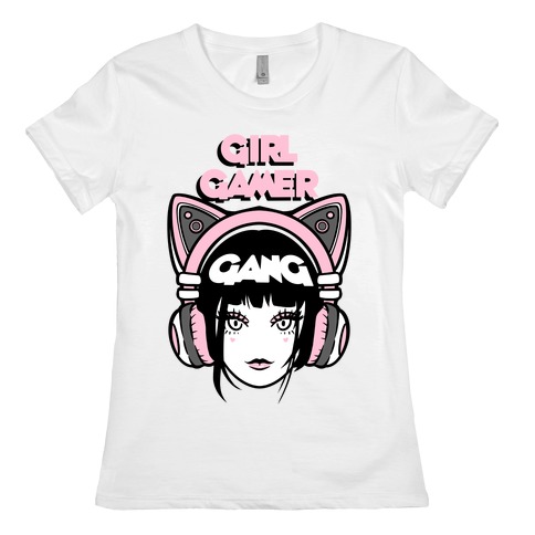 Girl Gamer Gang Womens T-Shirt