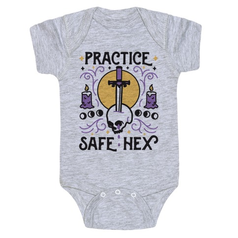 Practice Safe Hex Baby One-Piece