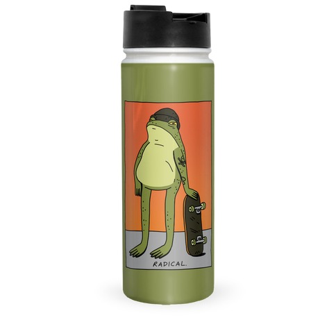 Radical Frog Skater Travel Mug