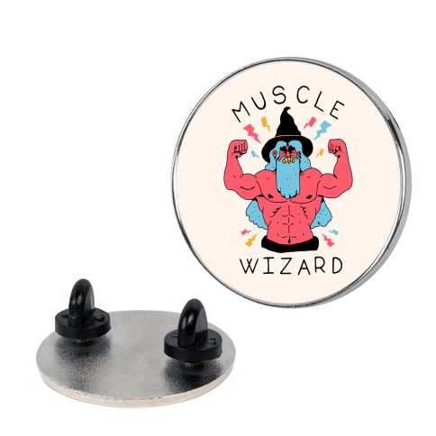 Muscle Wizard Pin
