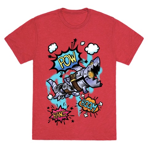 Shark Rocket Launcher T-Shirt