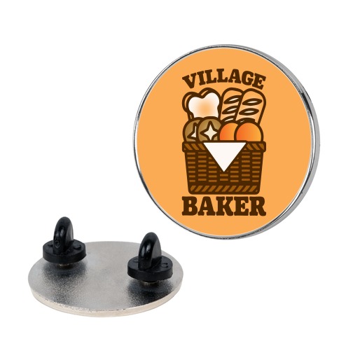 Village Baker Pin