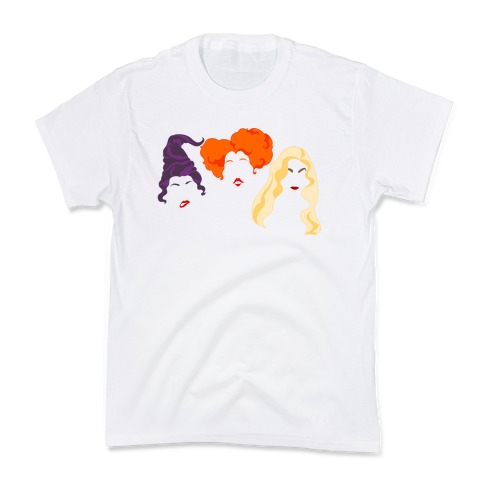 Sanderson Sisters Silhouettes Kids T-Shirt