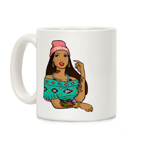 Hipster Pocahontas Coffee Mug