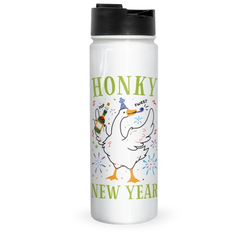 Honky New Year Travel Mug
