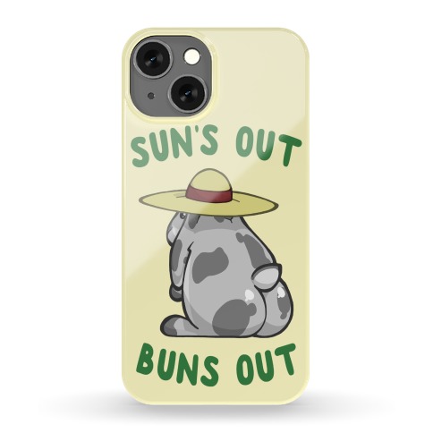 Sun's Out Buns Out Bunny Phone Case