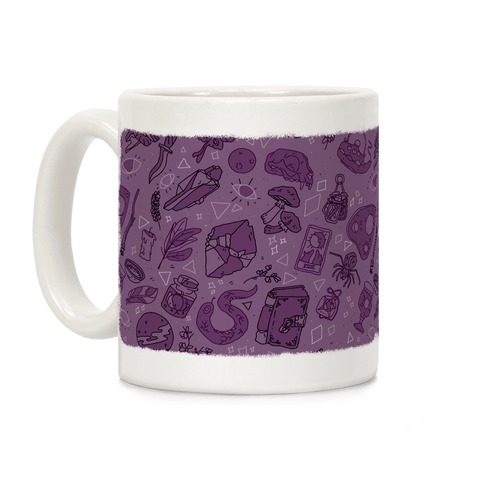 Witchy Pattern Coffee Mug