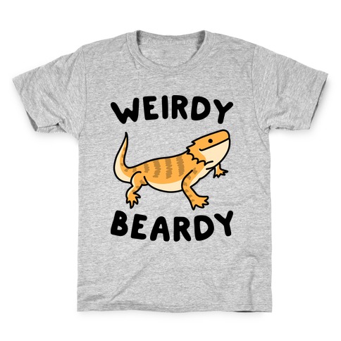 Weirdy Beardy Bearded Dragon Kids T-Shirt