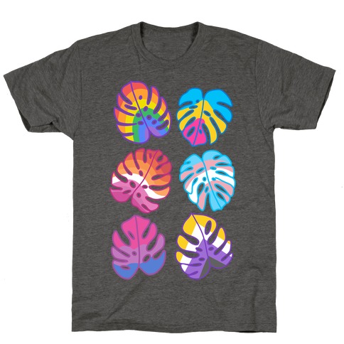 Pride Monstera Pattern T-Shirt