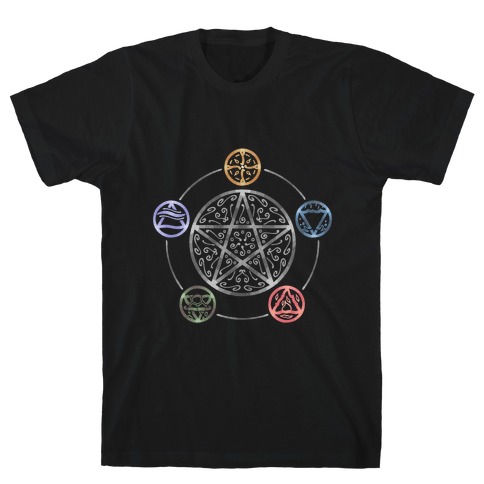 Witch's Elements In Balance T-Shirt