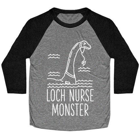 Loch Nurse Monster Baseball Tee