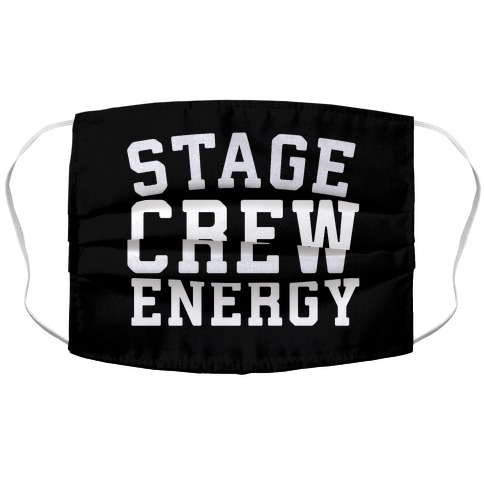 Stage Crew Energy Accordion Face Mask