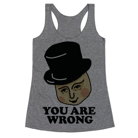 The Fat Conductor Racerback Tank Top