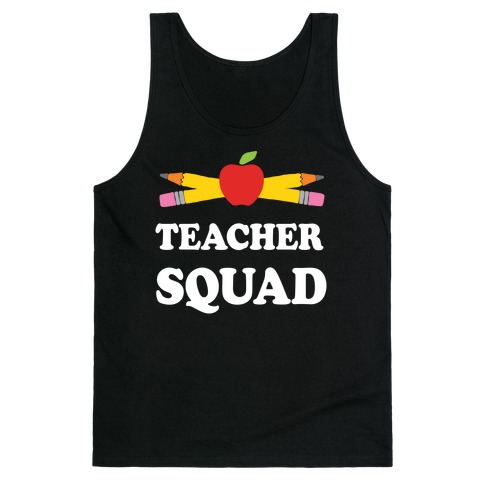 Teacher Squad Tank Top
