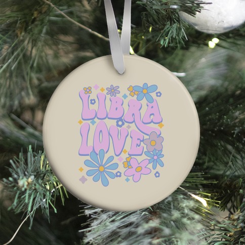 Libra Love Ornament