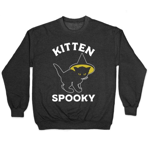 Kitten Spooky Pullover