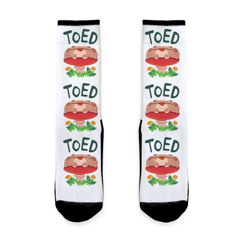 Toed Derpy toad Sock