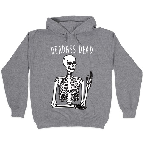 skeleton pullover hoodie