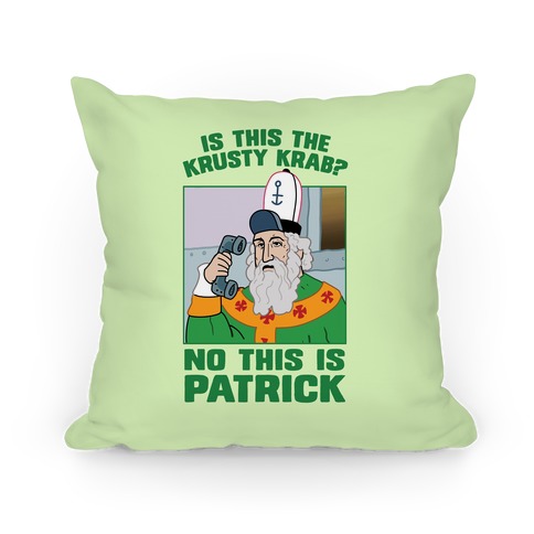 No, This is Patrick Pillow