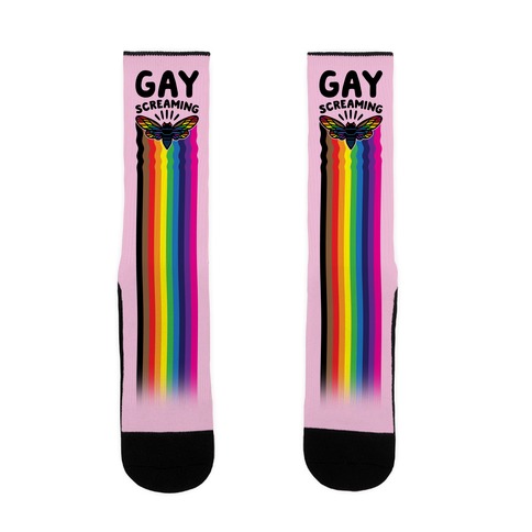 Gay Screaming Cicada Parody Sock