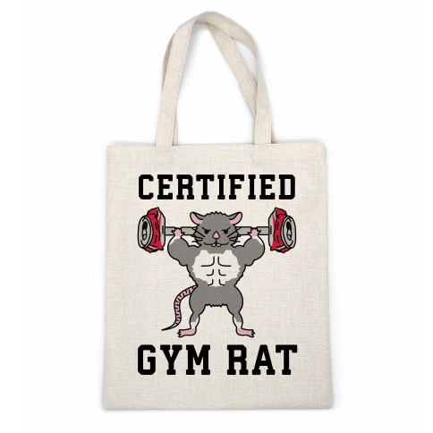 Certified Gym Rat Casual Tote
