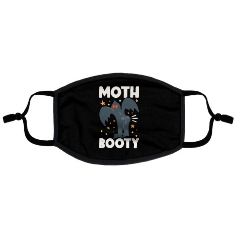 Moth-Booty Flat Face Mask