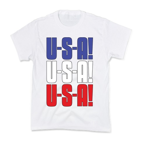 U-S-A! U-S-A! U-S-A! Kids T-Shirt