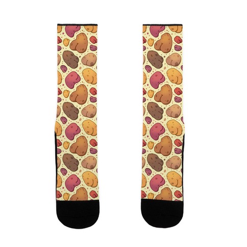 Potato Butts Pattern Sock