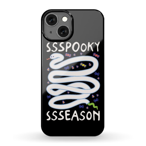Ssspooky Ssseason Snake Phone Case