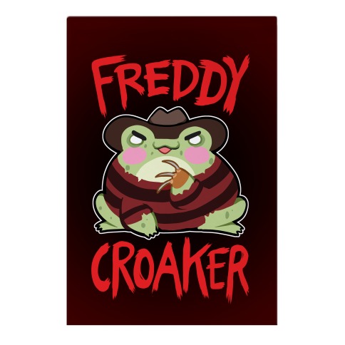 Freddy Croaker Garden Flag