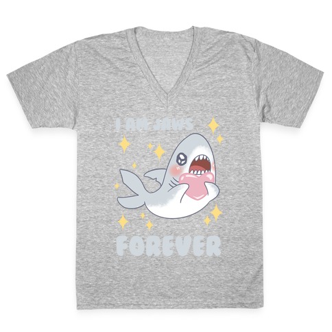 I'm Jaws Forever V-Neck Tee Shirt