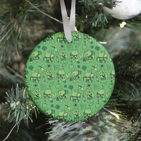Forage Frogs Ornament