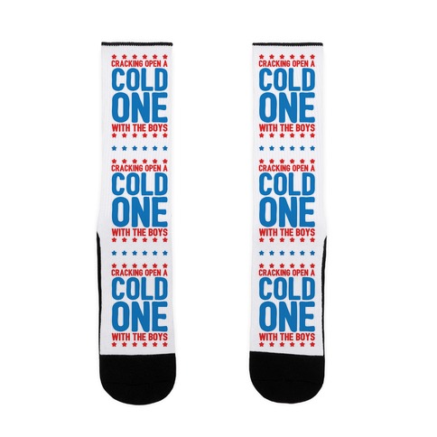 Cracking Open A Cold One With The Boys Sock