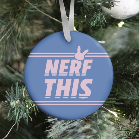 Nerf This Ornament