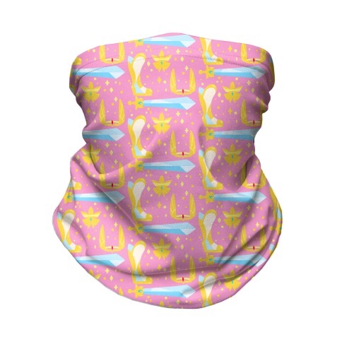 It's Dangerous To Go Alone Take These She-Ra Parody Neck Gaiter