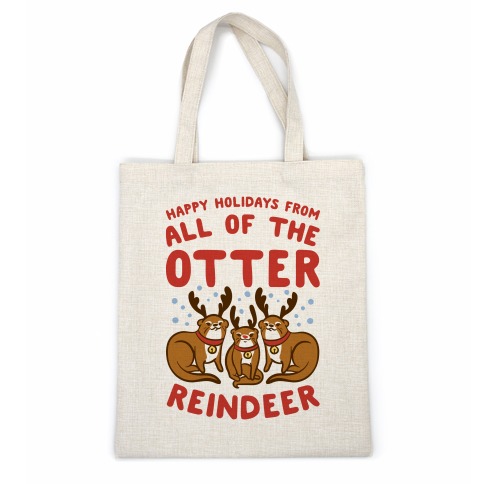 All of The Otter Reindeer Casual Tote