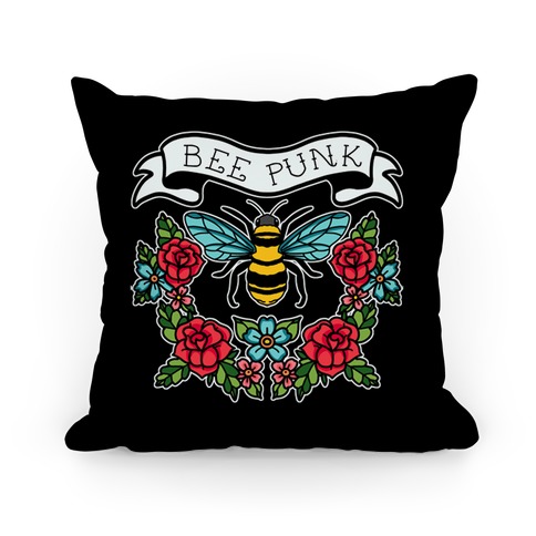 Bee Punk Pillow