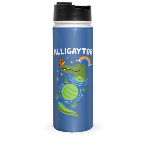 Alligaytor (Gay Alligator) Travel Mug