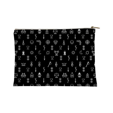 Tarot Icon Pattern Accessory Bag